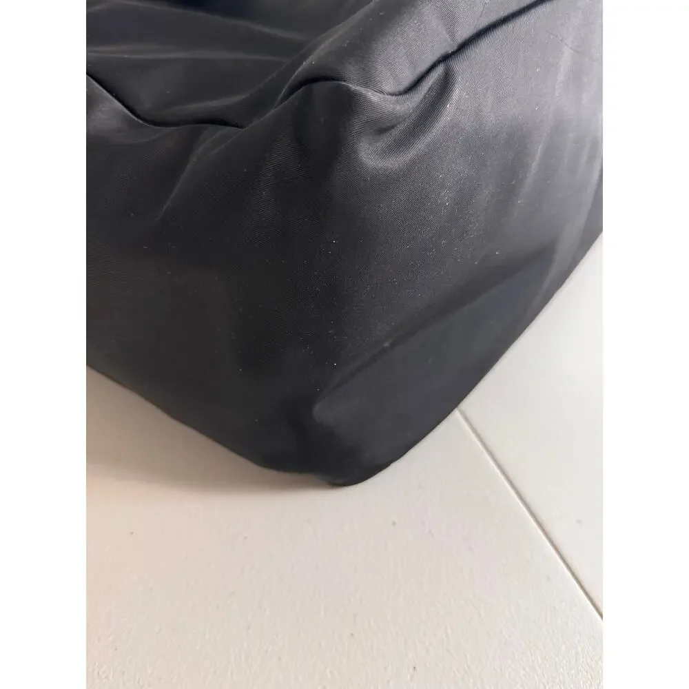 Kate Spade Chelsea Jae medium Satchel black nylon tote gold tone hardware